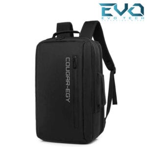 COUGAR EGY 8000 Backpack BAG for SCHOOL LAPTOP WATERPROOF 15.6 inch with a USB port and 2 way handle BLACK