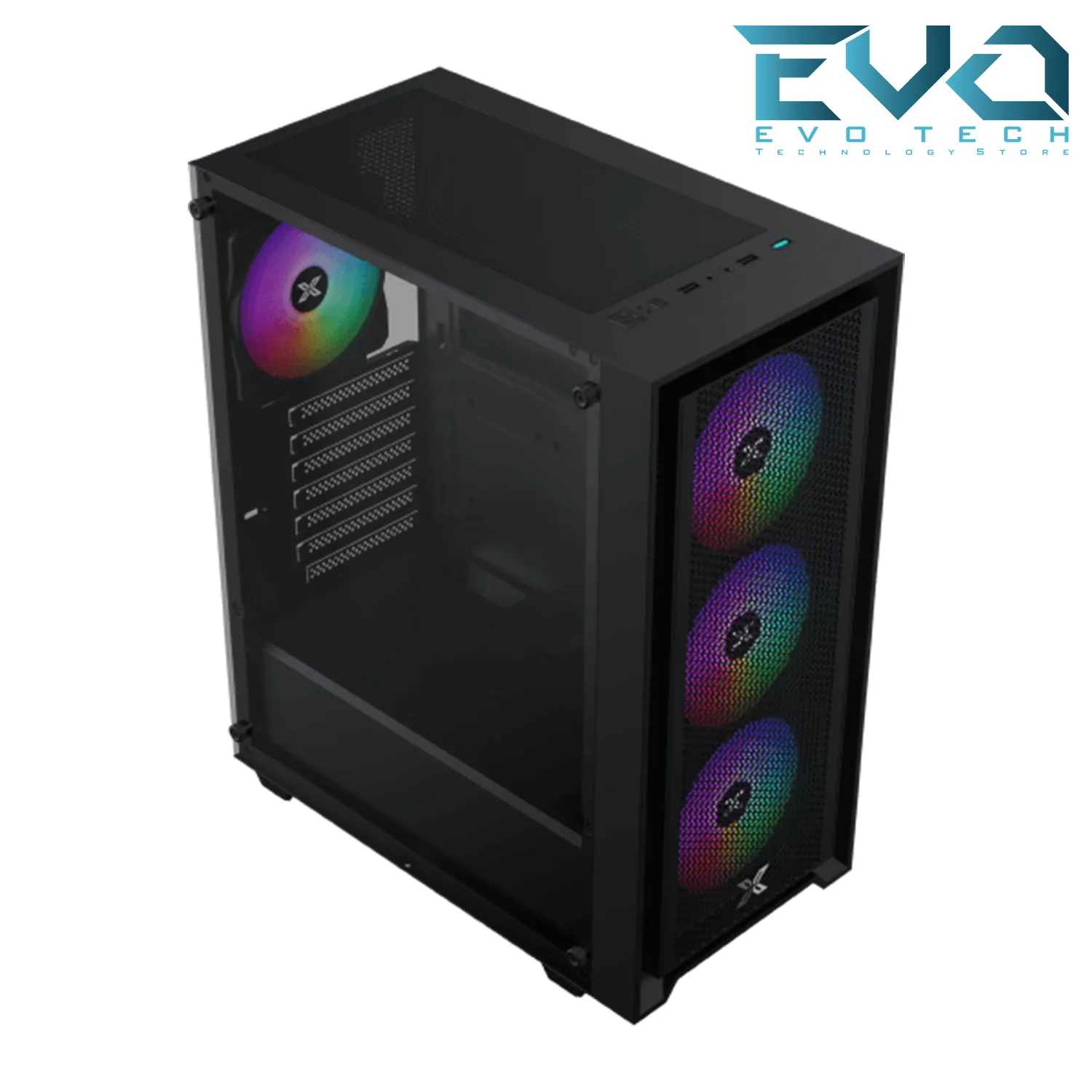 Xigmatek Sky II FIXED RGB + X-Power 600W 80+ White Mid Tower Case 2 Xigmatek Sky II FIXED RGB + X-Power 600W 80+ White Mid Tower Case - Image 2