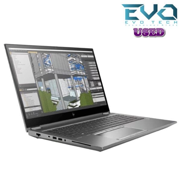 HP ZBook FURY 15 G7 I7-10850H - RAM 32G - SSD 512G - QUADRO T2000 MAX Q 4G D6 15.6 Inch USED LIKE NEW - Image 2