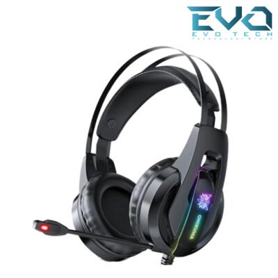 ONIKUMA K16 BLACK RGB Gaming Headset for PS4 PC with Omni-directional Mic