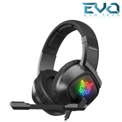 ONIKUMA K19 Professional Gaming Headphone with RGB LED Backlight Black