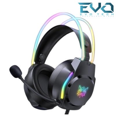 ONIKUMA X26 Head-mounted Earphone RGB Light Noise Reduction Wired Headphone