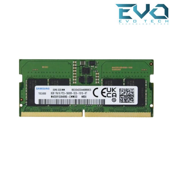 SAMSUNG 8GB DDR5 5600MHz SODIMM For Laptop TRAY | Evo Tech - ايفو تك