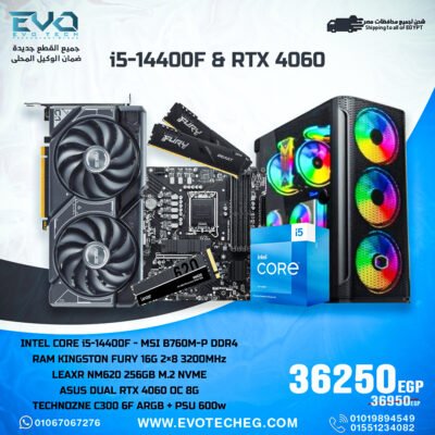 BUILD INTEL CORE I5-14400F & RTX 4060