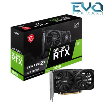 MSI GeForce RTX 3050 VENTUS 2X 6G OC GDDR6