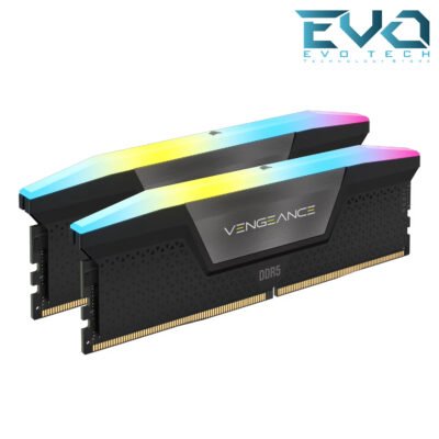 CORSAIR VENGEANCE RGB RAM 32GB 2x16GB 6400MHz CL36 DDR5