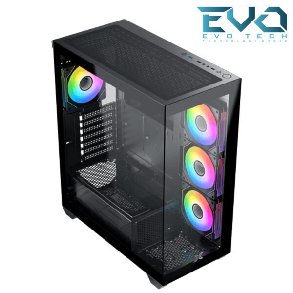 Xigmatek Blast 4 FAN ARGB + X-Power 750W 80 Plus White Super Tower Case - Image 2
