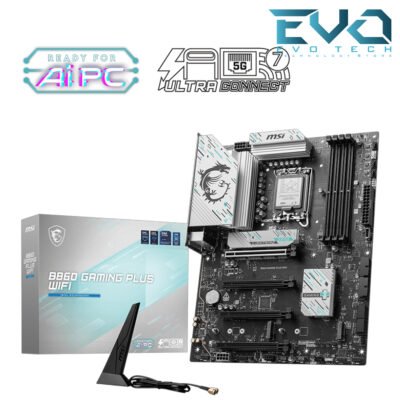 MSI B860 GAMING PLUS WiFi LGA 1851 MOTHERBOARD
