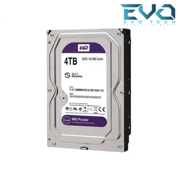 Western Digital WD PURPLE 4TB INTERNAL DESKTOP HDD NEW