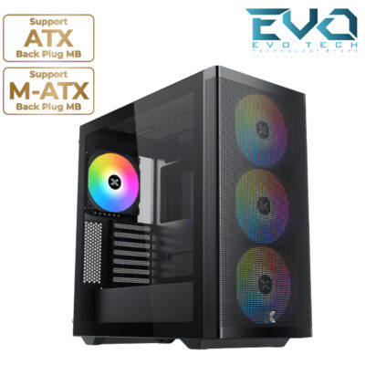 Xigmatek Osiris 140mm ARGB BTF + Asgard 750W 80+ Bronze Super Tower Case