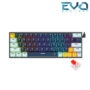 FANTECH ATOM 63 MK874V2 NAB RD NAVY MECHANICAL KEYBOARD RED SWITCHES