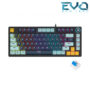 FANTECH ATOM 81 MK875V2-NBU NAVY MECHANICAL KEYBOARD BLUE SWITCHES