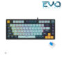 FANTECH ATOM 81 MK875V2-SBU SKY MECHANICAL KEYBOARD BLUE SWITCHES