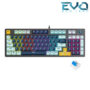 FANTECH ATOM 96 MK890V2 NAB NAVY MECHANICAL KEYBOARD BLUE SWITCHES