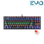 REDRAGON K552E Kumara Elite Rainbow Mechanical Gaming Keyboard Red Switch