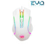 Redragon M607 W Griffin 7200 DPI RGB Gaming Mouse WHITE