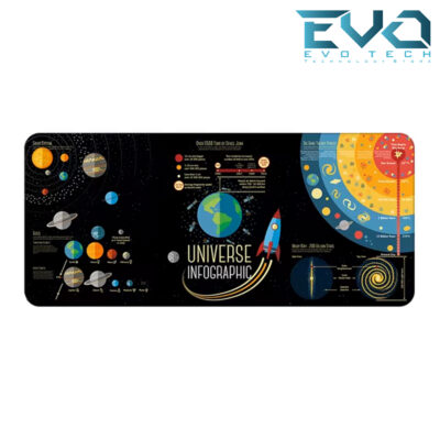 Shapes Gaming Mouse Pad 30cm × 70cm