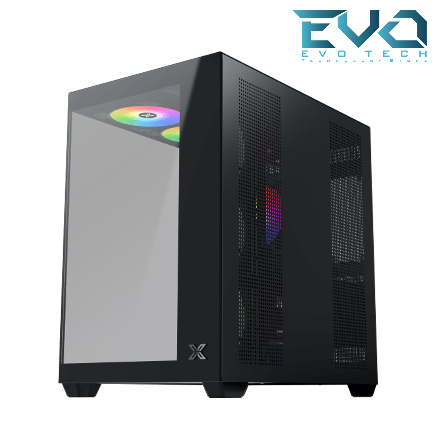 Xigmatek Aqua V Air Type-C 7 Fan ARGB BTF Mid Tower Case 4 Xigmatek Aqua V Air Type-C 7 Fan ARGB BTF Mid Tower Case - Image 4
