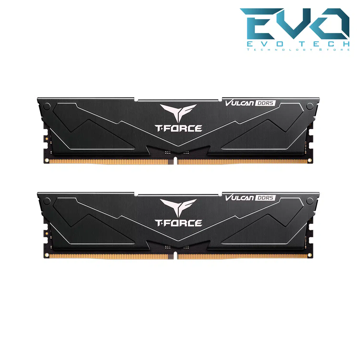 TEAMGROUP T-Force Vulcan DDR5 32GB (2×16GB) 6400MHz CL32 Desktop Memory Kit – Black 1 TEAMGROUP T-Force Vulcan DDR5 32GB (2×16GB) 6400MHz CL32 Desktop Memory Kit – Black