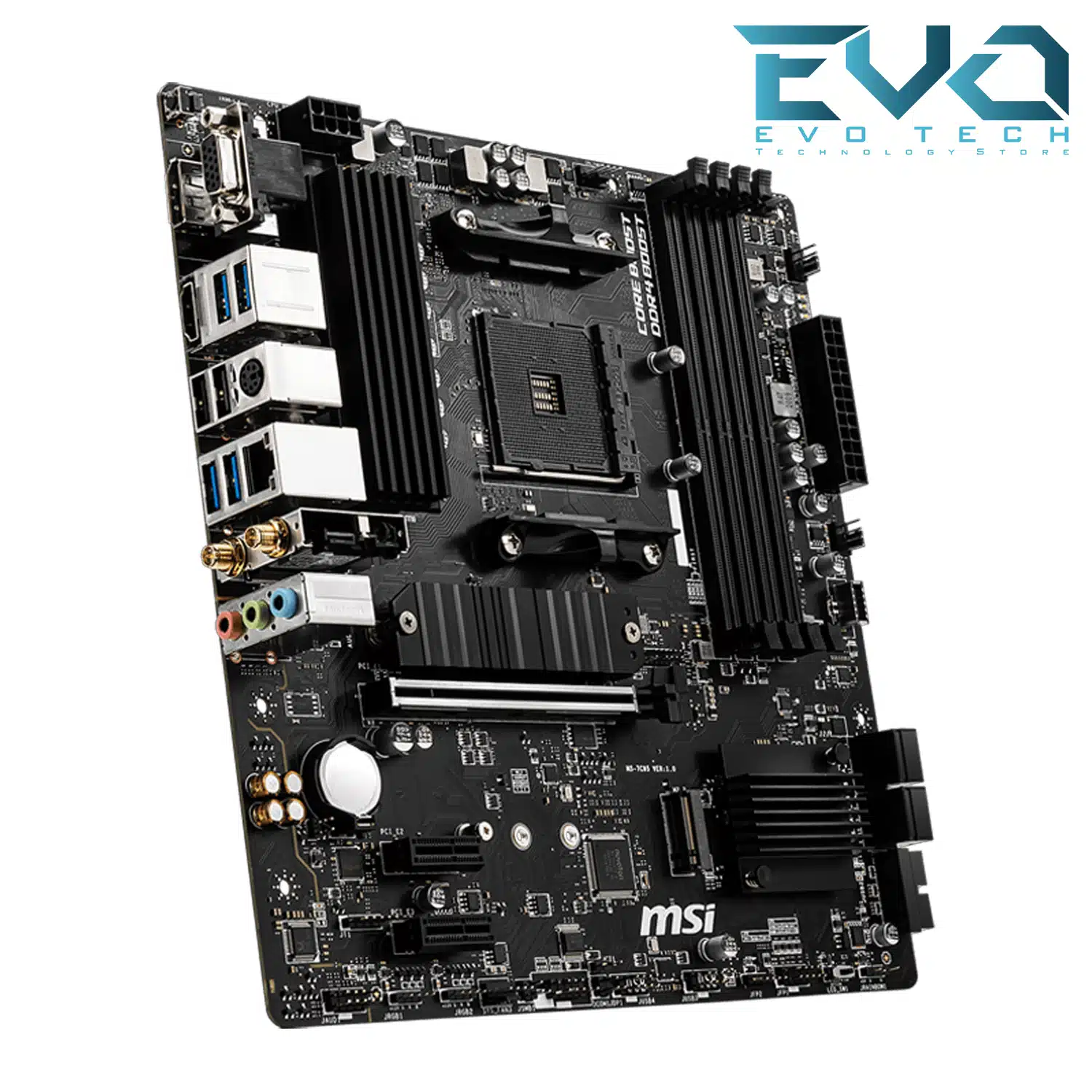 MSI B550M PRO-VDH WIFI AM4 Motherboard 4 MSI B550M PRO-VDH WIFI AM4 Motherboard - Image 4
