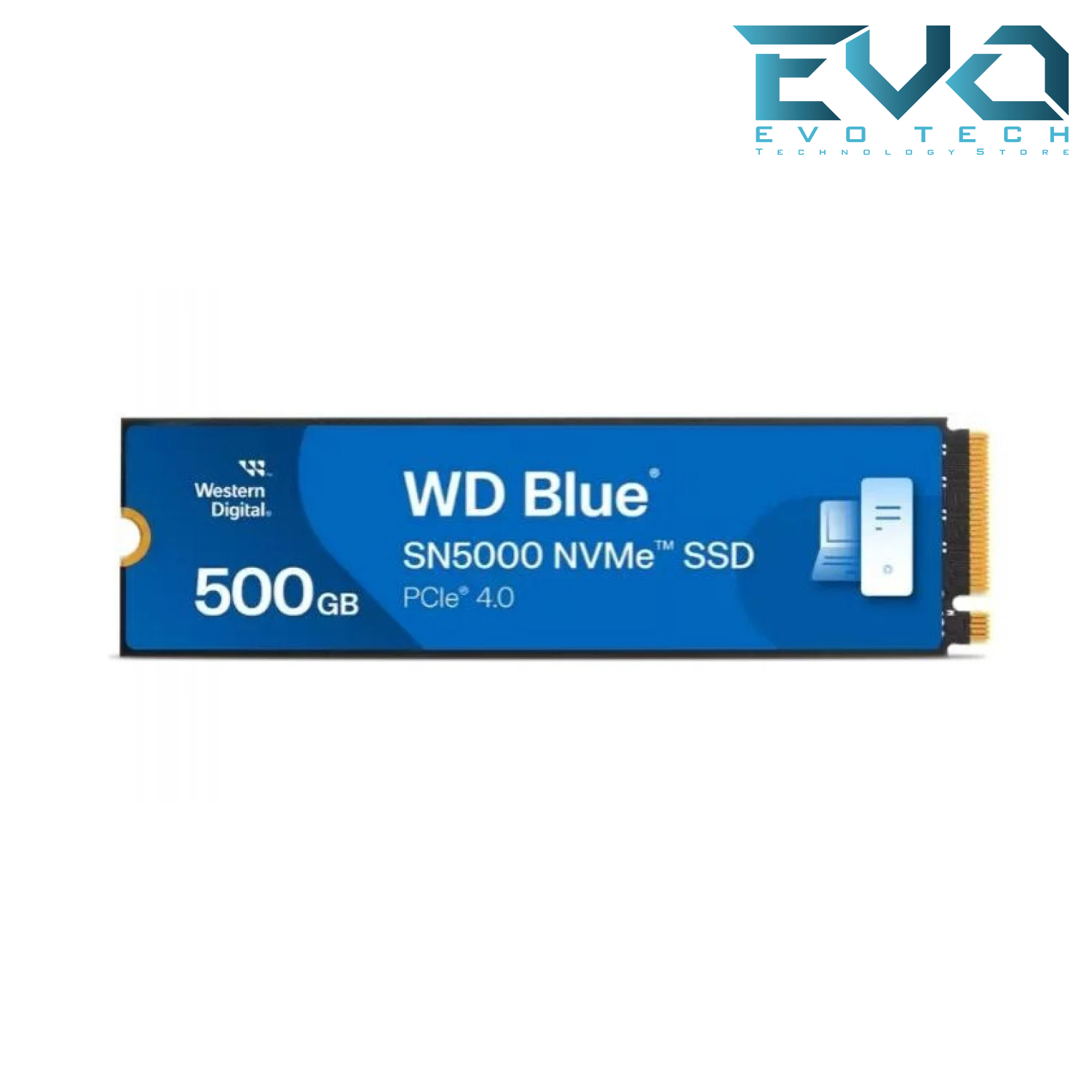 Western Digital WD Blue SN5000 500GB NVMe M.2 SSD – PCIe Gen 4.0 Up to 5000 MB/s