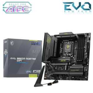 MSI MAG B860M MORTAR WIFI LGA1851 Micro-ATX Motherboard