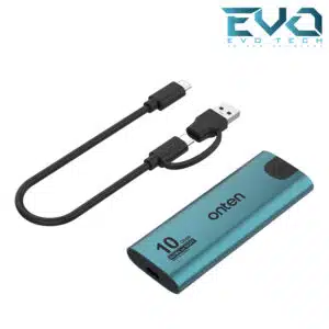 ONTEN OTN-UCA322+ M.2 NVMe SSD Enclosure 2230/2242/2260/2280 10Gbps USB-C to USB-A