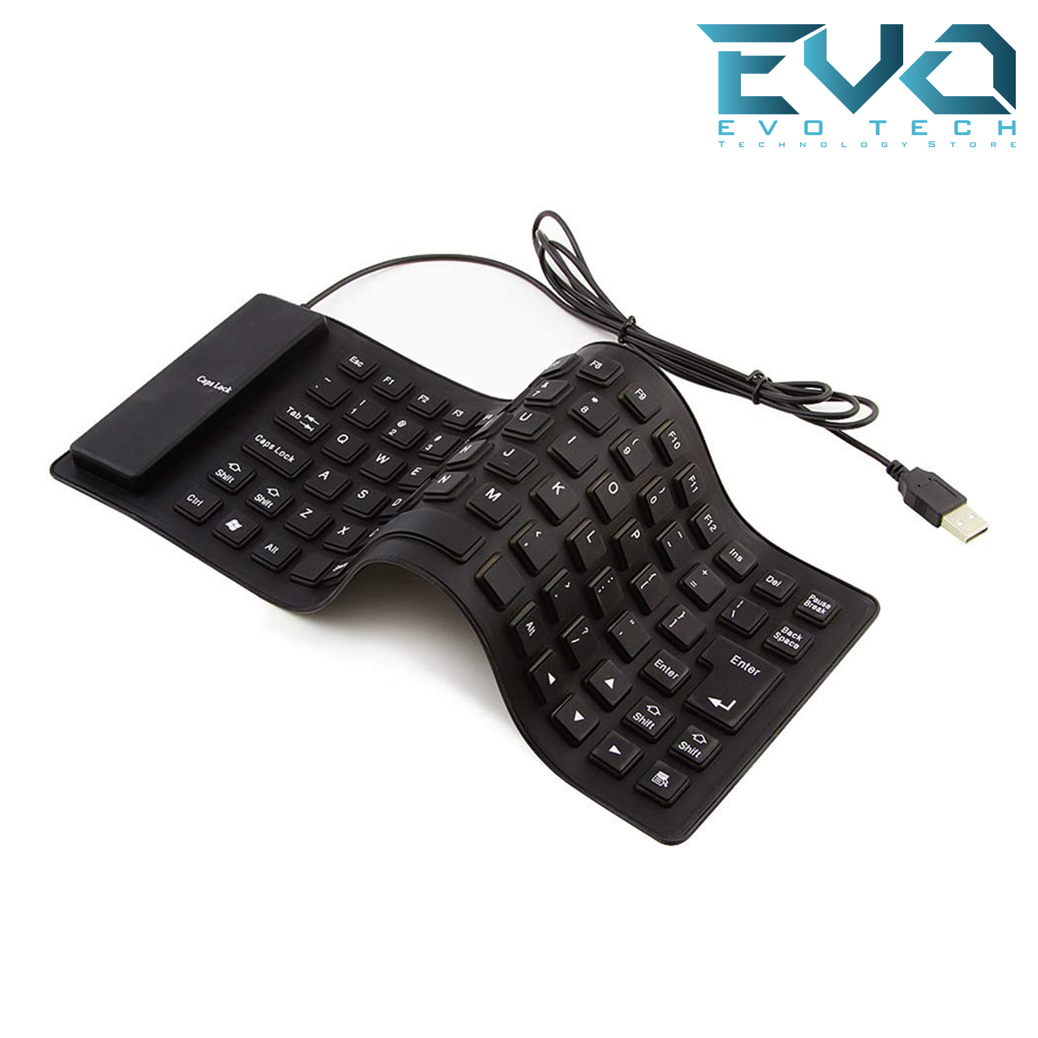 GEMAX Keyboard Flexible GEL USB 1 GEMAX Keyboard Flexible GEL USB