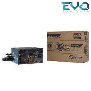 Seasonic Core BC-750 ATX3 750W ATX 3.1 80 Plus Bronze Braided Cables Hydro Dynamic Bearing Fan Power Supply