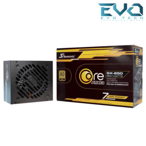 Seasonic Core GX-850 ATX3 850W ATX 3.1 80 Plus Gold Cybenetics Platinum Fully Modular Hydro Dynamic Bearing Fan Power Supply