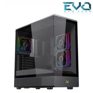 Xigmatek Sun 5 Fan ARGB PWM Black Super Tower Case