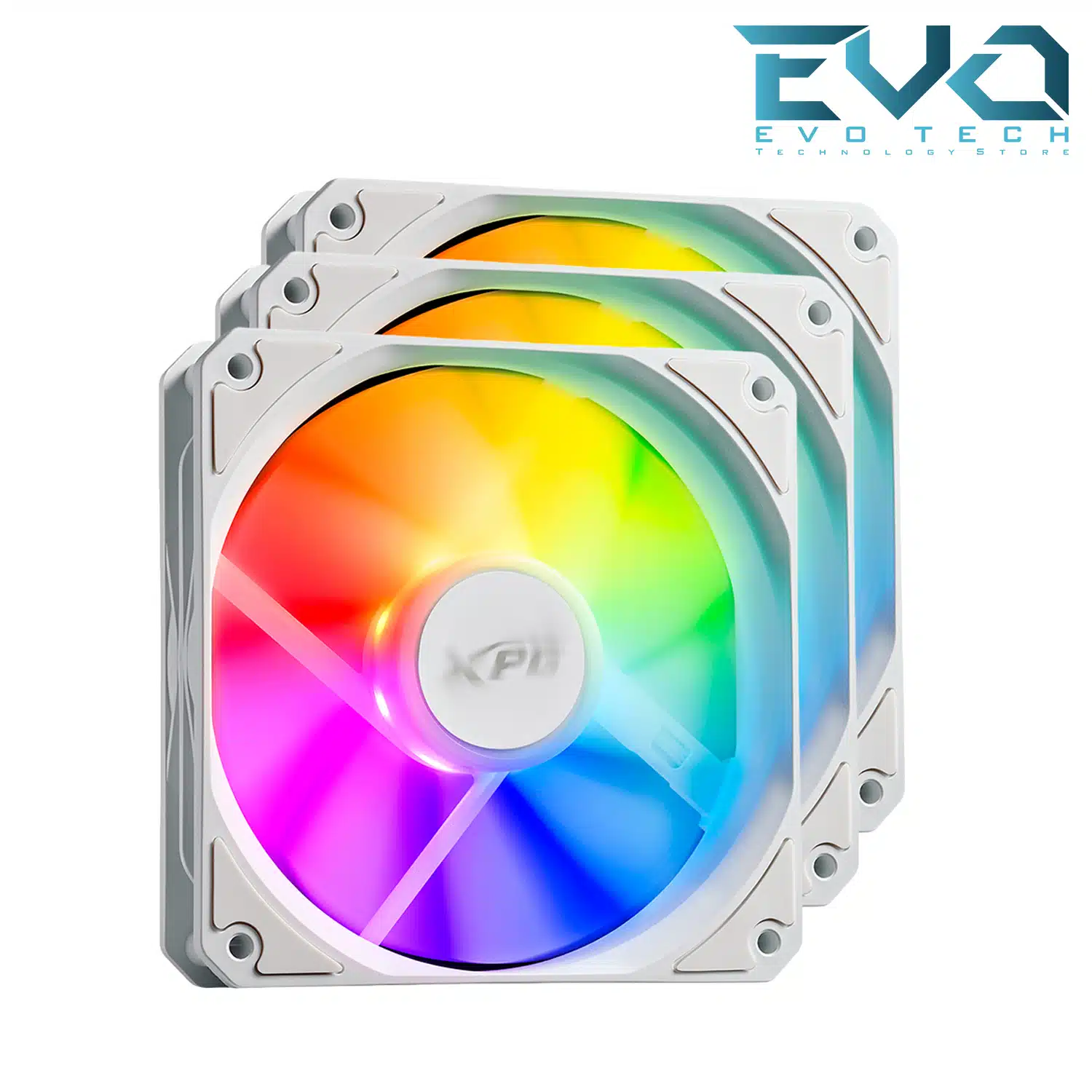 XPG VENTO R 120 ARGB PWM 3 Fans White 2 XPG VENTO R 120 ARGB PWM 3 Fans White - Image 2