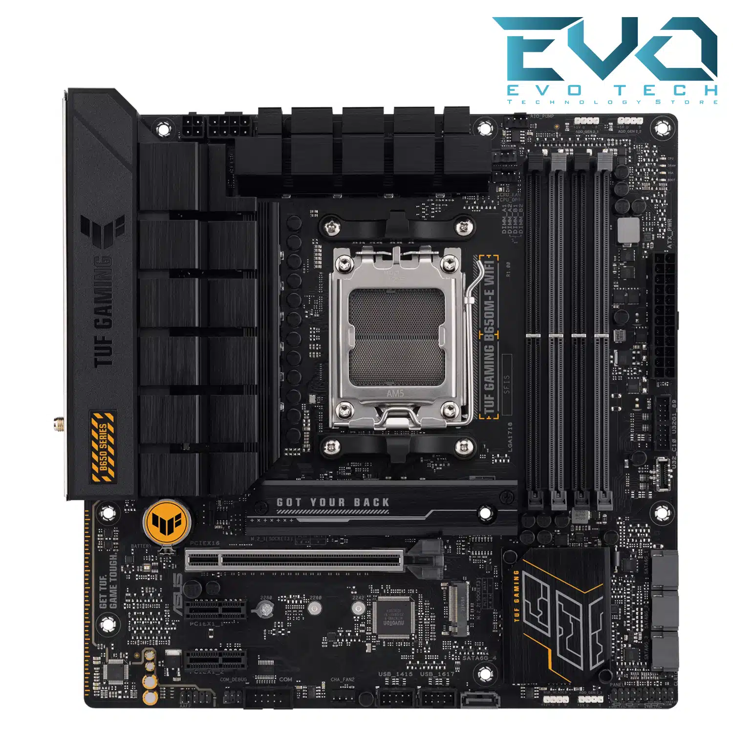 ASUS TUF Gaming B650M-E WiFi DDR5 AM5 Micro-ATX Motherboard 2 ASUS TUF Gaming B650M-E WiFi DDR5 AM5 Micro-ATX Motherboard - Image 2