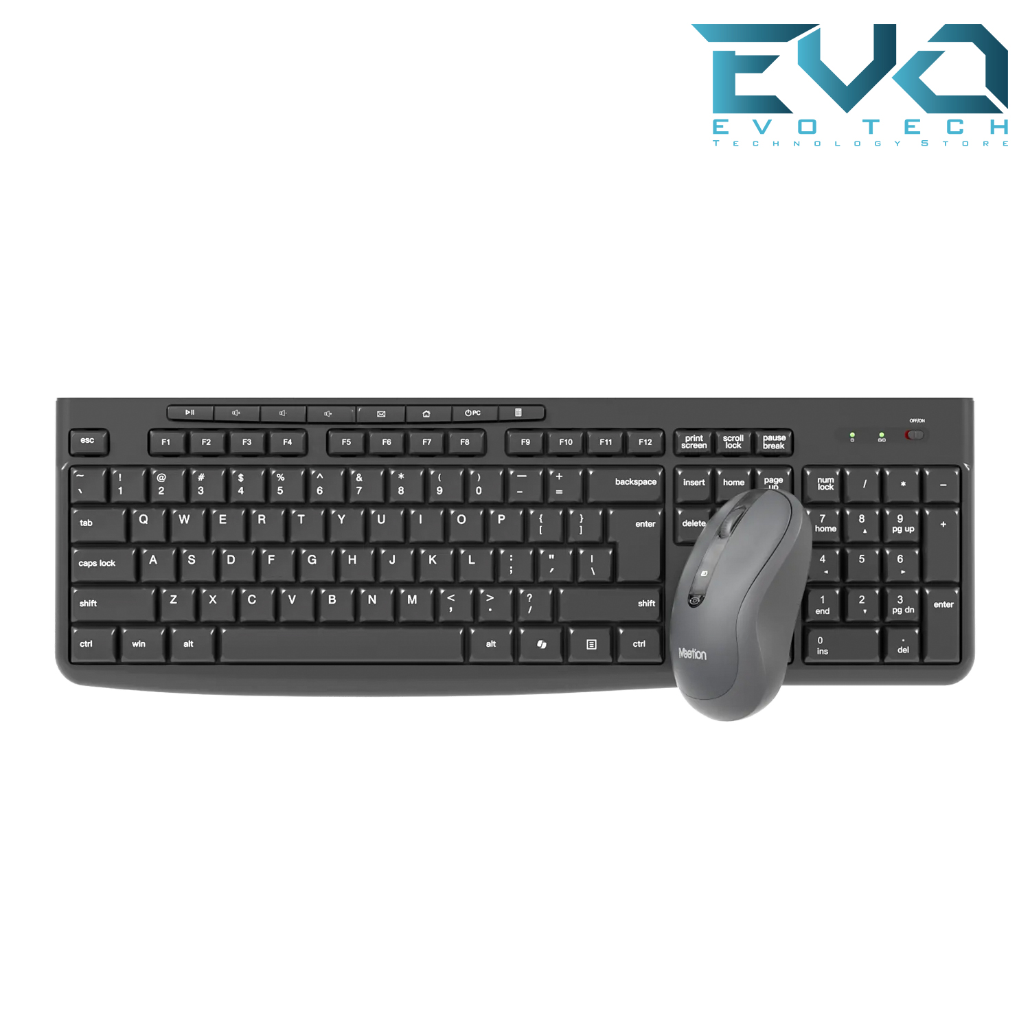 Meetion CW295 Wireless Keyboard And Mouse Combo 2 Meetion CW295 Wireless Keyboard And Mouse Combo - Image 2