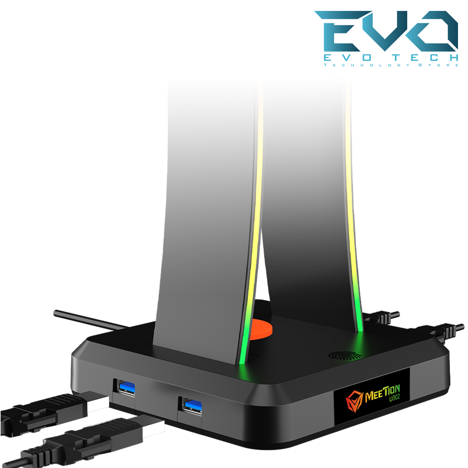 Meetion U002 RGB Backlight Gaming Headset Stand 4 Meetion U002 RGB Backlight Gaming Headset Stand - Image 4