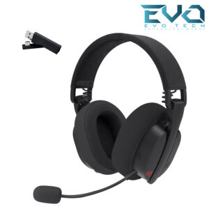 Redragon H888 LUCE Wireless / Bluetooth / Wired 3.5mm Gaming Headset 7.1 Surround Sound Black
