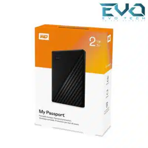 Western Digital WD My Passport 2TB Portable External Hard Drive USB 3.2