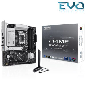 ASUS PRIME B860M-A WIFI LGA1851 DDR5 PCIe 5.0 Micro-ATX Motherboard