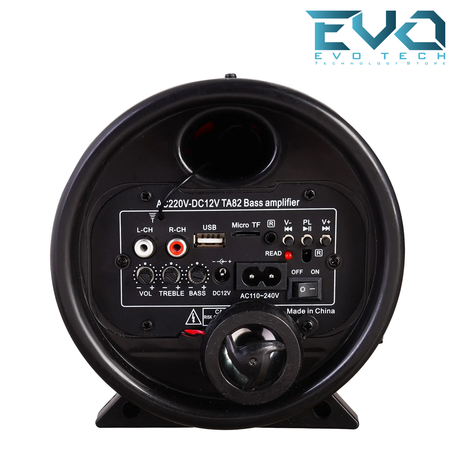 HAMMER H525B 5-Inch Bluetooth Speaker with USB & Memory Card Support 2 HAMMER H525B 5-Inch Bluetooth Speaker with USB & Memory Card Support - Image 2