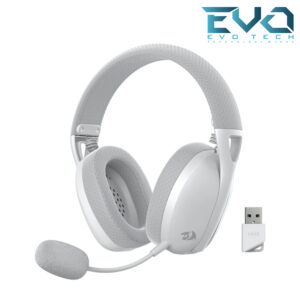 Redragon H848G IRE PRO Tri-Mode Wireless Gaming Headset 7.1 Surround Sound – Grey