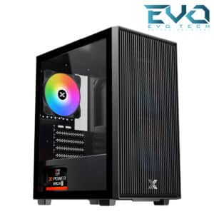 Xigmatek Amun Micro Tower Gaming Case with 3 ARGB PWM Fans + X-Power 650W 80 Plus PSU