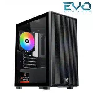 home 14 Xigmatek Amun Micro Tower Gaming Case with 3 ARGB PWM Fans + X-Power 650W 80 Plus PSU