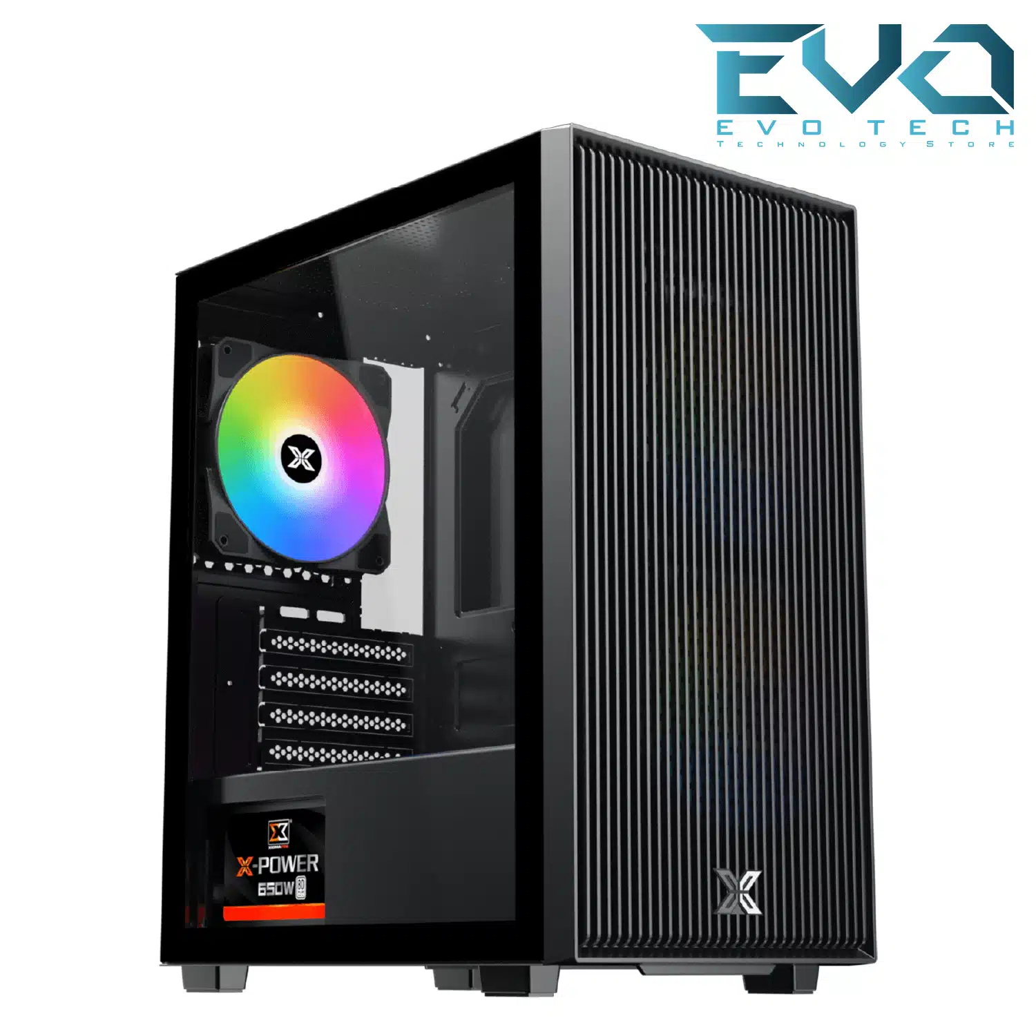 Xigmatek Amun Micro Tower Gaming Case with 3 ARGB PWM Fans + X-Power 650W 80 Plus PSU 1 Xigmatek Amun Micro Tower Gaming Case with 3 ARGB PWM Fans + X-Power 650W 80 Plus PSU