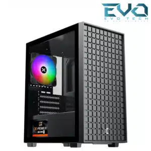 home 15 Xigmatek Sky M FRGB 3 Fan Micro Tower Gaming Case + X-Power 600W 80 Plus White Power Supply