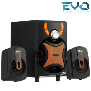 home 22 ZERO ZR3020 2.1 Bluetooth Subwoofer Speaker System with USB, FM Radio & Remote