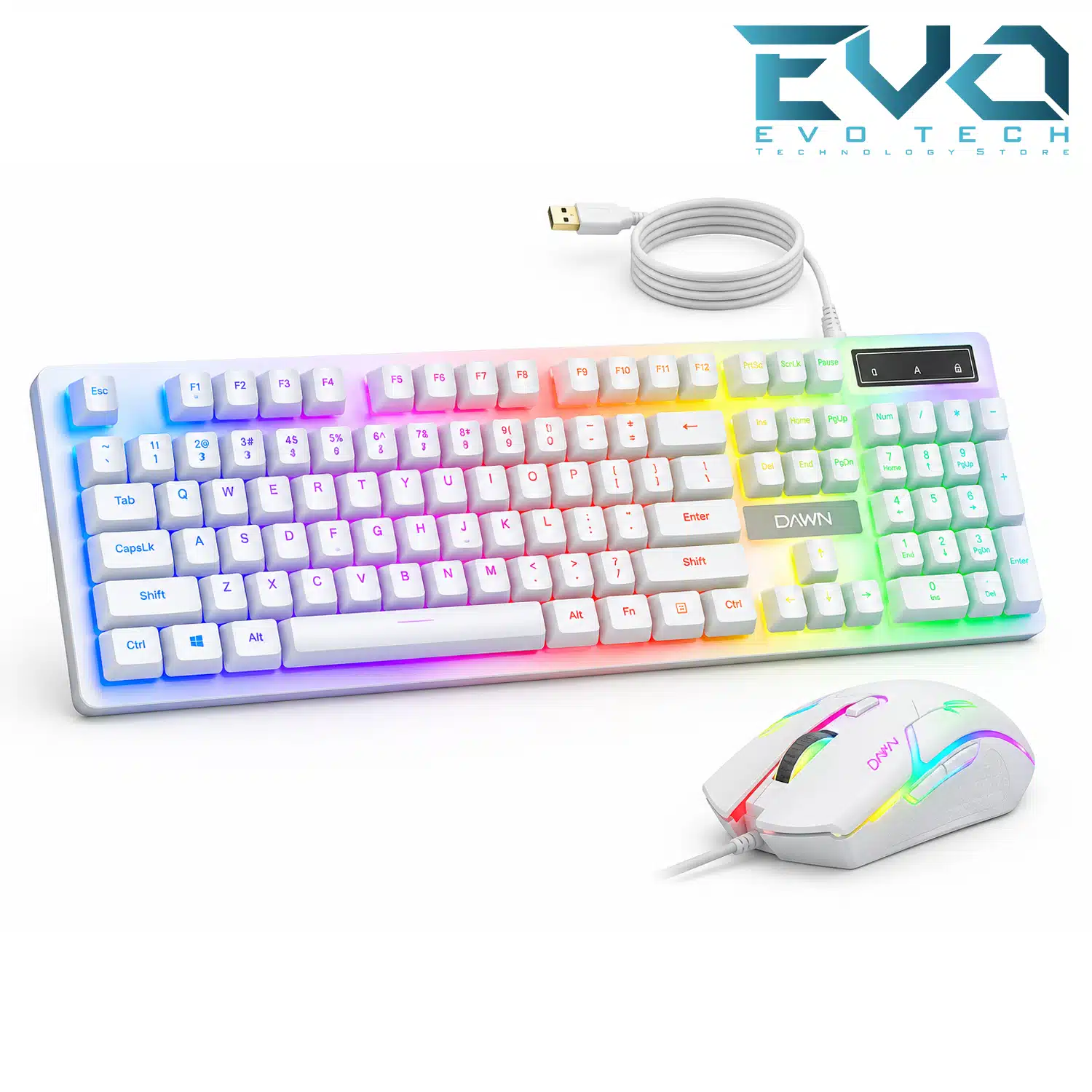 DAMN DD953 Gaming Keyboard + Mouse Combo – RGB Wired Gaming Set 1 DAMN DD953 Gaming Keyboard + Mouse Combo – RGB Wired Gaming Set