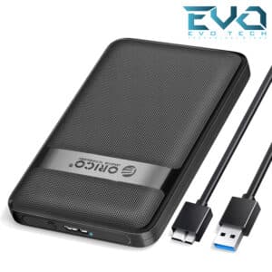 ORICO 2577U3 2.5″ USB 3.0 SATA HDD SSD Enclosure – 5Gbps External Drive Case Black