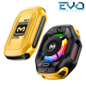 MEMO CX12 Mobile Phone Cooler Magnetic Semiconductor Ice Cooling Radiator with AI Digital Display, 2000mAh Battery & RGB Lighting