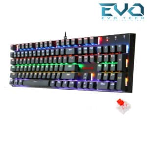 Redragon K565 R1 RUDRA Gaming Mechanical Keyboard Red Switch Rainbow